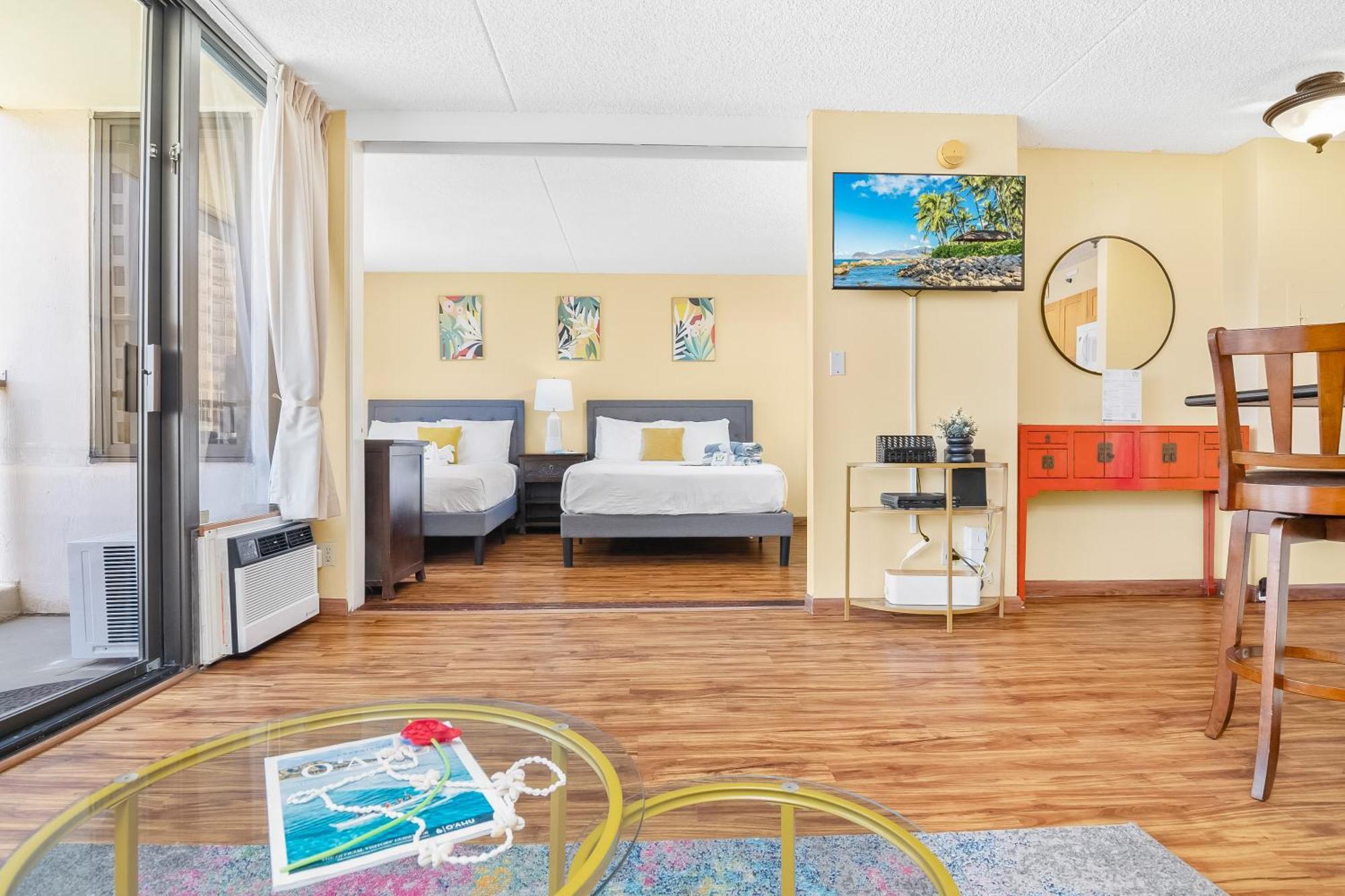 Beautiful 1Br, Steps To Waikiki Beach And Parking Гонолулу Экстерьер фото